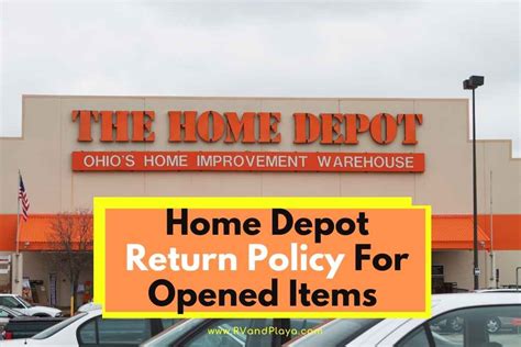 home depot return policy wood|home depot item non returnable.